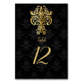 夕べシック テーブルナンバー (裏面)