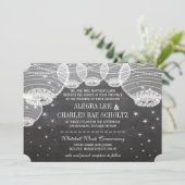 夕べシャルボード紙ランタンザスターズ 招待状 (スタンド正面)