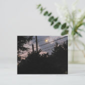 夕べシルエット ポストカード (スタンド正面)