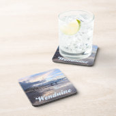 夕べスカイウェンドゥインビーチ，ベルギー コースター (右側)