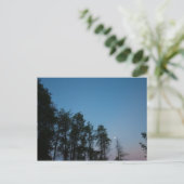 夕べスカイオーバーエルクレイクミシガン ポストカード (スタンド正面)