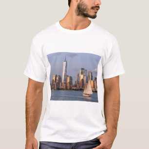 夕べスカイラインロワーマンハッタン.JPEG Tシャツ
