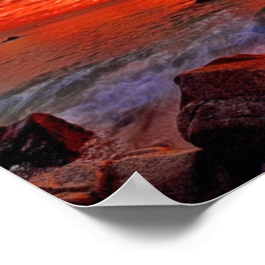 夕べスカイ美しい ポスター (角)