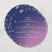 夕べスターズパープルラウンドメニュー メニュー (正面/裏面)