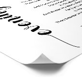 夕べスター詩エドガー・アラン・ポーのポスター ポスター (角)