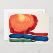 夕べスター2 |ジョージア・オキーフェ | ポストカード (正面/裏面)