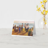 夕べセレナーデ カード (黄色い花)