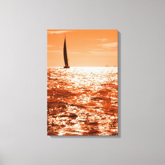 夕べセール16x24 キャンバスプリント (正面)