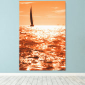 夕べセール32x48 キャンバスプリント (インサイチュ (ウッドフロア))