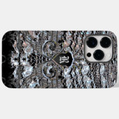 夕べソフィエアップタウンモノグラガーリーム Case-Mate iPhoneケース (裏面 (横))