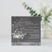 夕べダンデヨンシャルボードブライダルシャワー 招待状 (スタンド正面)