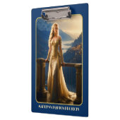 夕べドレスファッションデザイナー クリップボード (左)