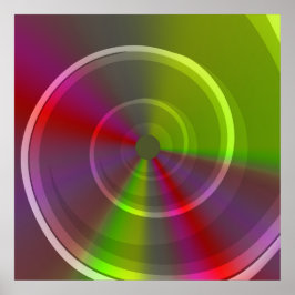 夕べドーンサイケデリック催眠スワール ポスター