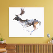 夕べバック キャンバスプリント (インサイチュ (リビング))