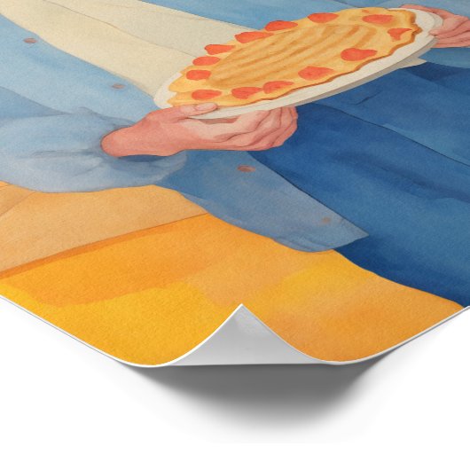 夕べパイ ポスター (角)