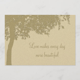 夕べパーソナライズされた披露宴ウェディング招待 招待状