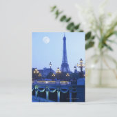 夕べビューオブエッフェルタワー ポストカード (スタンド正面)