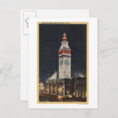 夕べビューオブフェリー建物 ポストカード (正面/裏面)