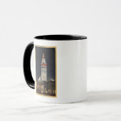 夕べビューオブフェリー建物 マグカップ (正面左)