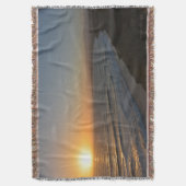 夕べビーチ スローブランケット (正面縦)