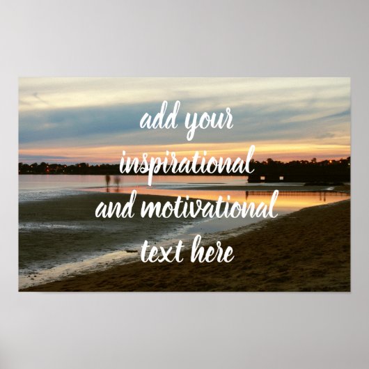 夕べビーチ ポスター (正面)