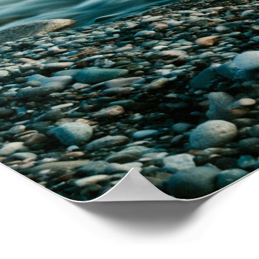 夕べビーチ ポスター (角)