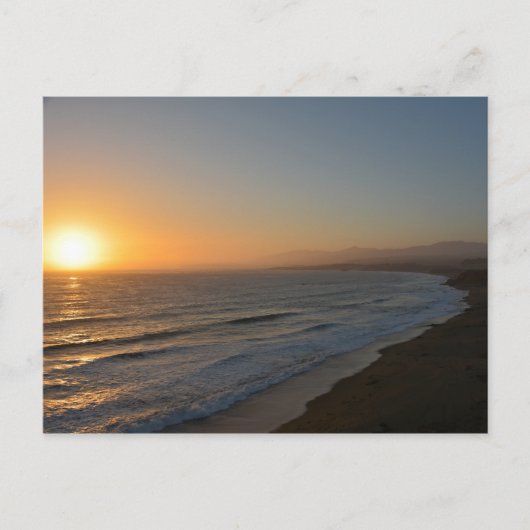 夕べビーチ ポストカード (正面)