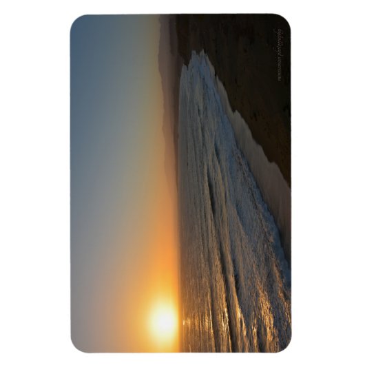 夕べビーチ マグネット (縦)