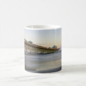 夕べピースオンフォリービーチコーヒーマグ コーヒーマグカップ (中央)