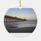 夕べピースオンフォリービーチ セラミックオーナメント (裏面)