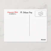 夕べフェリー葉書 ポストカード (裏面)