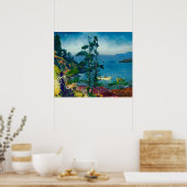 夕べブルーバイジョージベローズ(1916) ポスター (キッチン)