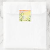 「夕べブルーベル」シール スクエアシール (バッグ)