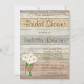 夕べホタルブライダルシャワーデザイン 招待状 (正面)