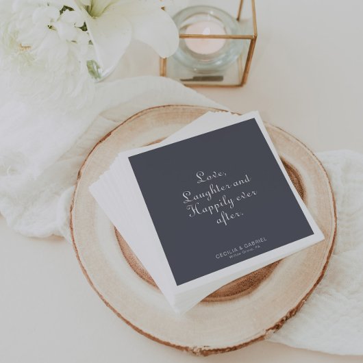 夕べボホー笑いと楽しい後 スタンダードカクテルナプキン