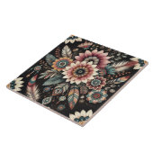 夕べボホ開花 タイル (側面)