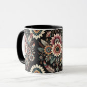 夕べボホ開花 マグカップ (正面左)