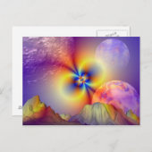 夕べミスティーク1 ポストカード (正面/裏面)