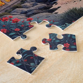 夕べモスク海の近く ジグソーパズル (側面)