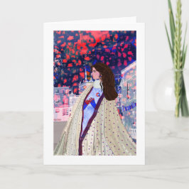 夕べモントリオールリーマリークリエイティブデザイン カード