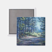 「夕べライト・オン・ザ・トレイル」マグネット マグネット (正面/裏面)