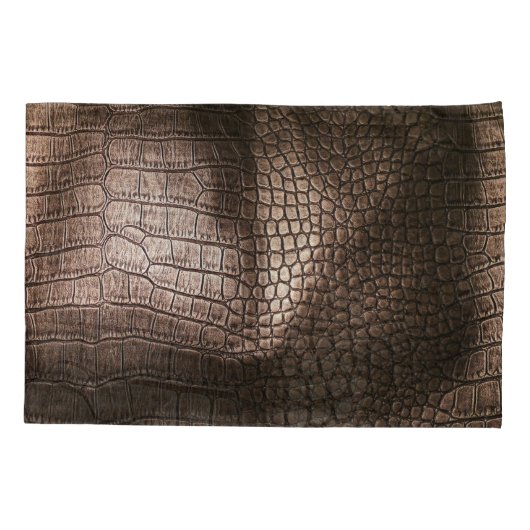 夕べラグジュアリー:レザーテクスチャード洗練 枕カバー (裏面)