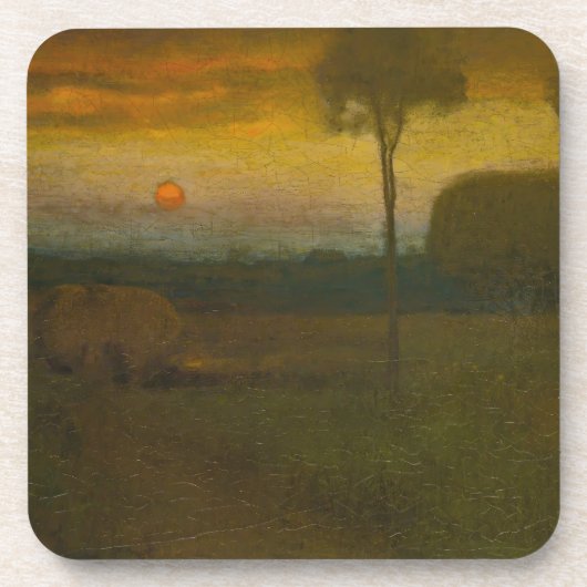 夕べランドスケープbyジョージ・インネス(1889) コースター (正面)