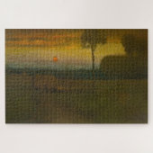 夕べランドスケープbyジョージ・インネス(1889) ジグソーパズル (横)