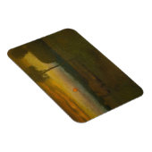 夕べランドスケープbyジョージ・インネス(1889) マグネット (右側)