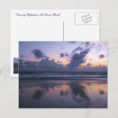 夕べリフレクションズアットカロンビーチ ポストカード (正面/裏面)