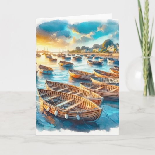 夕べレスト カード (正面)