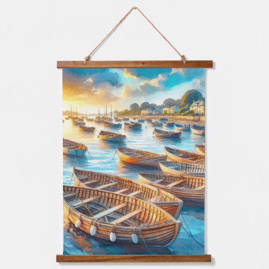 夕べレスト 吊り下げ型タペストリー (正面)