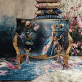 夕べロールポートレート&スワンダークフローラファンタジー 薄葉紙