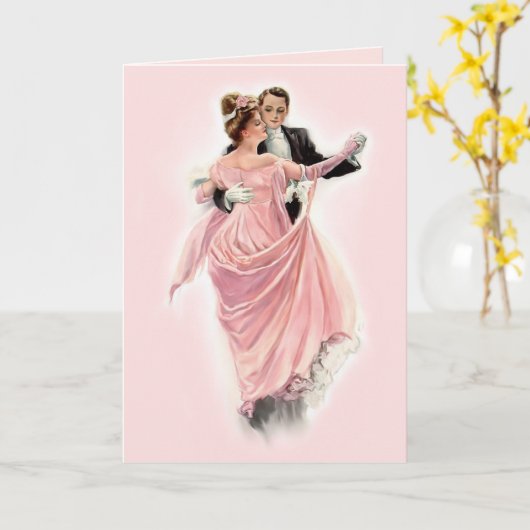 夕べ優雅 カード (黄色い花)